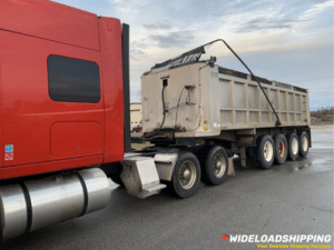 Shipping a east dump trailer