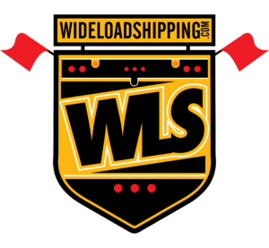 Wide load shipping logo